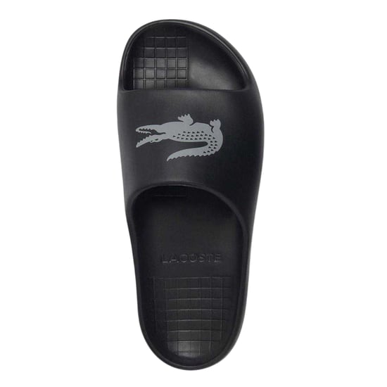 Lacoste - "Serve" Krokodil Badesandale für Herren (Grau) - Image 3