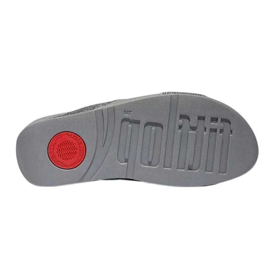 FitFlop - Gittermuster Badesandale für Damen, Glitzer (Silber) - Image 4