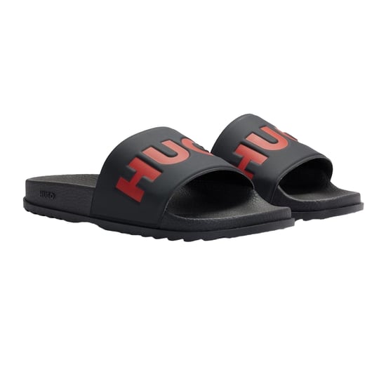 Hugo - Pantoffeln für Herren, Open Toe, Flach (Schwarz) - Image 2