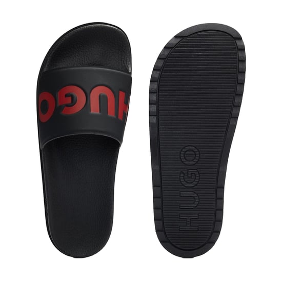 Hugo - Pantoffeln für Herren, Open Toe, Flach (Schwarz) - Image 3