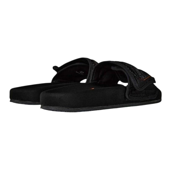 Heron Preston - Badesandale für Herren/Damen Unisex, Baumwolle, Flach (Schwarz) - Image 2