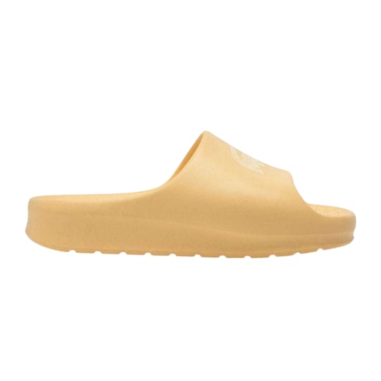 Lacoste - "Serve" Krokodil Badesandale für Herren (Gelb) - Image 1