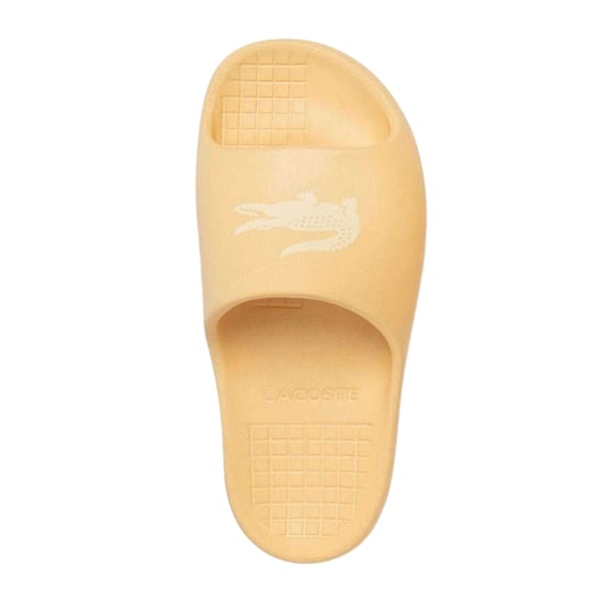 Lacoste - "Serve" Krokodil Badesandale für Herren (Gelb) - Image 3