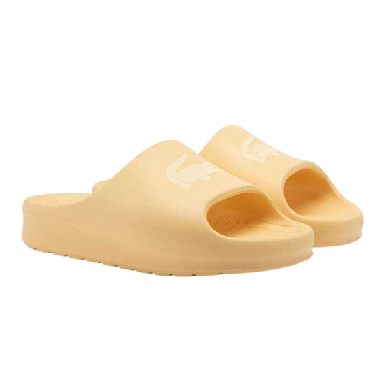 Lacoste - "Serve" Krokodil Badesandale für Herren (Gelb) - Image 4