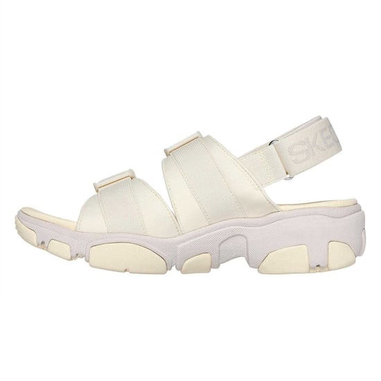 Skechers - Sandalen für Damen, Flacher Absatz (Gelb) - Image 2
