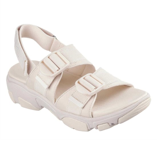 Skechers - Sandalen für Damen, Flacher Absatz (Natürlich) - Image 3