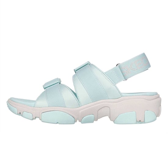 Skechers - Sandalen für Damen, Flacher Absatz (Minzgrün) - Image 2