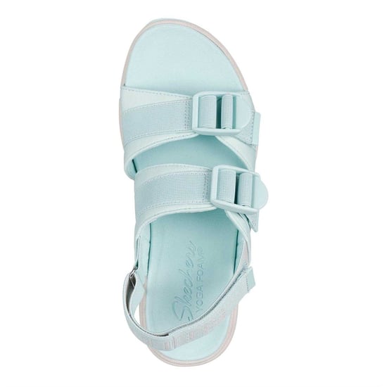 Skechers - Sandalen für Damen, Flacher Absatz (Minzgrün) - Image 4