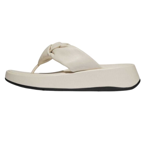 FitFlop - "Mode" Verknotet Sandalen für Damen, Leder (Beige) - Image 2