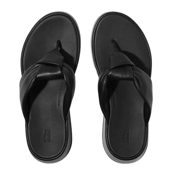 FitFlop - "Mode" Verknotet Sandalen für Damen, Leder (Schwarz) - Image 3
