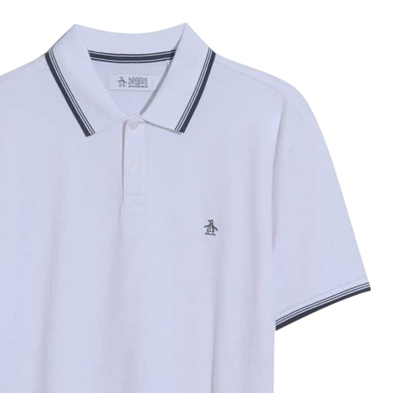 Original Penguin - Poloshirt für Herren, Regulär, kurzärmlig (Leuchtend Weiß) - Image 2