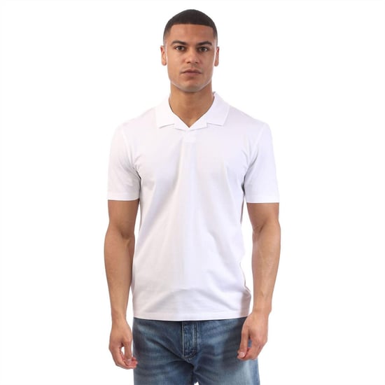 Hugo - Poloshirt für Herren, Baumwolle, kurzärmlig (Weiß) - Image 1