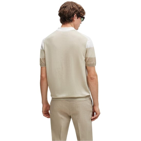 Boss - "Trieste" Poloshirt für Herren, Jerseyware (Hellbeige) - Image 2
