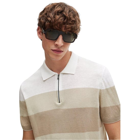 Boss - "Trieste" Poloshirt für Herren, Jerseyware (Hellbeige) - Image 3