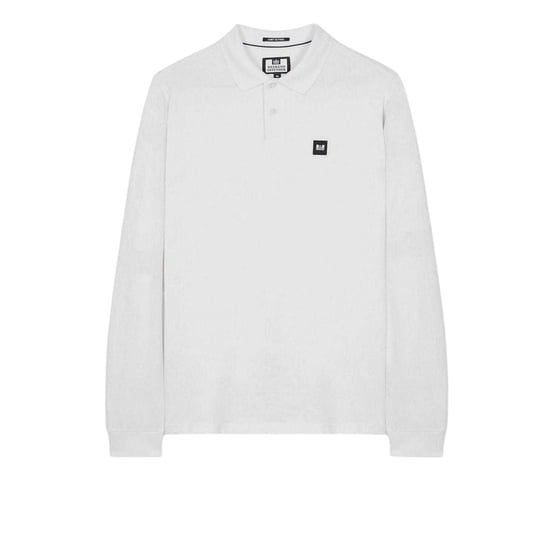 Weekend Offender - Poloshirt für Herren, Langärmlig (Weiß) - Image 2