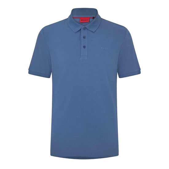 Hugo - "Donos" Poloshirt für Herren, Baumwolle (Mittelblau) - Image 2