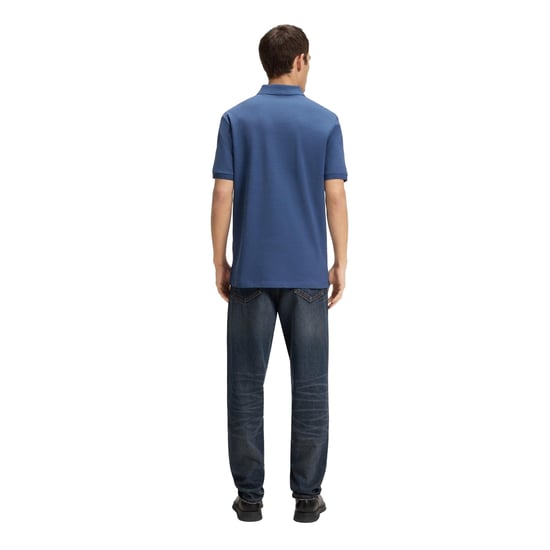 Hugo - "Donos" Poloshirt für Herren, Baumwolle (Mittelblau) - Image 4