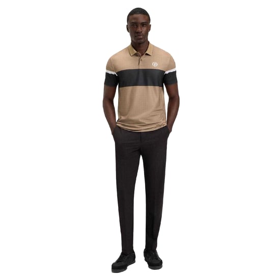 Boss - "The Open 25 Paddy" Poloshirt für Herren, Emblem (Beige) - Image 5