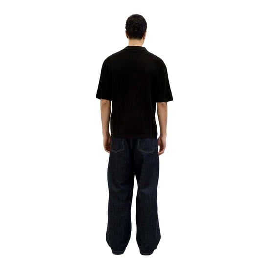 Jack And Jones - Poloshirt für Herren, gerippt (Schwarz) - Image 2