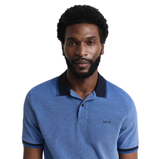 Gant - Poloshirt für Herren, Baumwolle (Blau) - Image 4