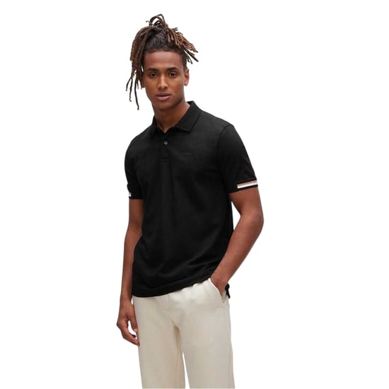 Boss - "Parlay 147" Poloshirt für Herren (Schwarz) - Image 1