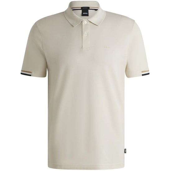 Boss - "Parlay 147" Poloshirt für Herren (Cremefarbe) - Image 1