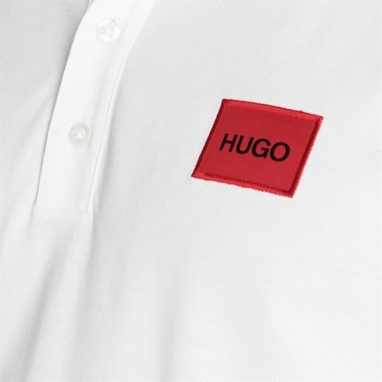 Hugo - "Deruso" Poloshirt für Herren (Weiß) - Image 4