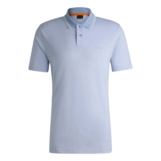 Boss - "Peoxfordnew" Poloshirt für Herren, kurzärmlig (Blau) - Image 1