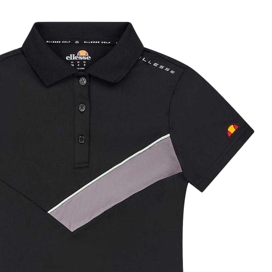 Ellesse - "Lotali" Poloshirt für Damen (Schwarz) - Image 3