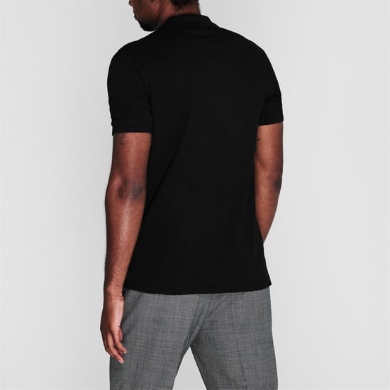 Hugo - "Deruso" Poloshirt für Herren (Schwarz) - Image 3