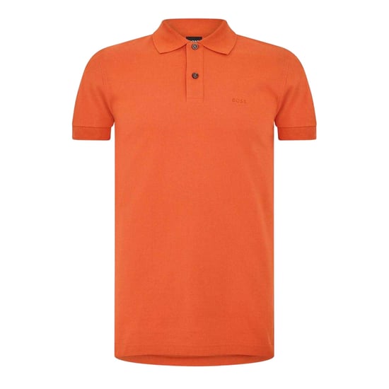 Boss - "Firenze" Poloshirt für Herren, Baumwolle (Dunkel-Orange) - Image 1