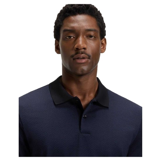 Boss - Poloshirt für Herren, Regulär (Dunkelblau) - Image 4