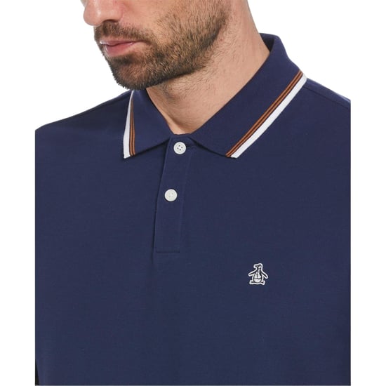 Original Penguin - "Pete" Poloshirt für Herren, Baumwolle (Blau) - Image 3