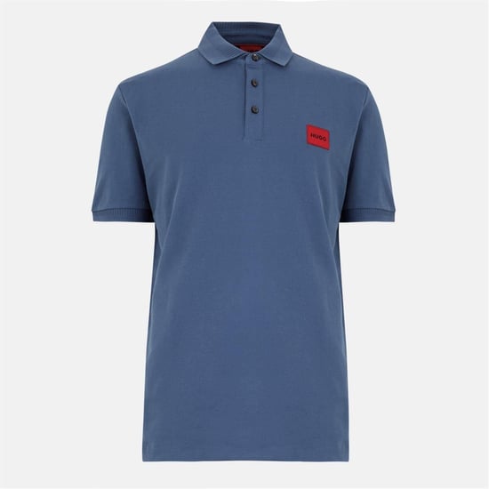 Hugo - "Deruso" Poloshirt für Herren (Mittelblau) - Image 1