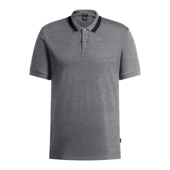 Boss - Poloshirt für Herren, Meliert, Regulär (Mittelgrau) - Image 1