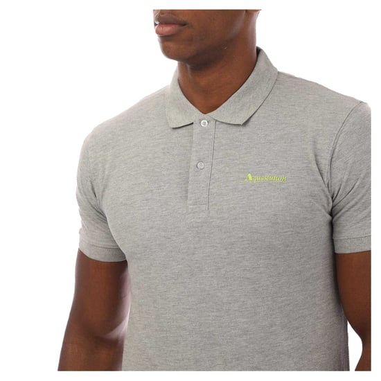 Aquascutum - Poloshirt für Herren, Regulär, kurzärmlig (Hellgrau meliert) - Image 3