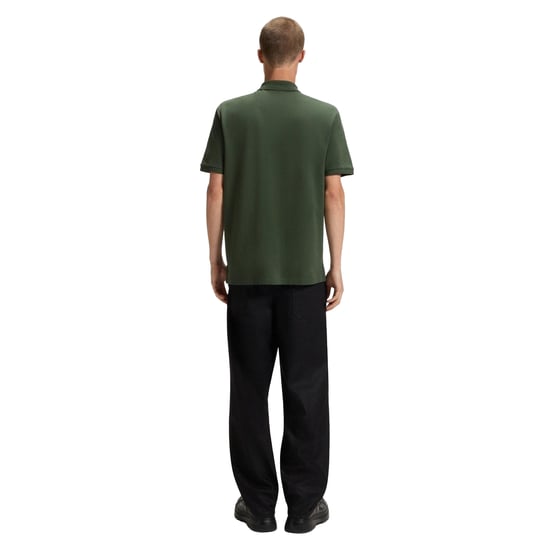 Hugo - "Donos" Poloshirt für Herren, Baumwolle (Dunkelgrün) - Image 3