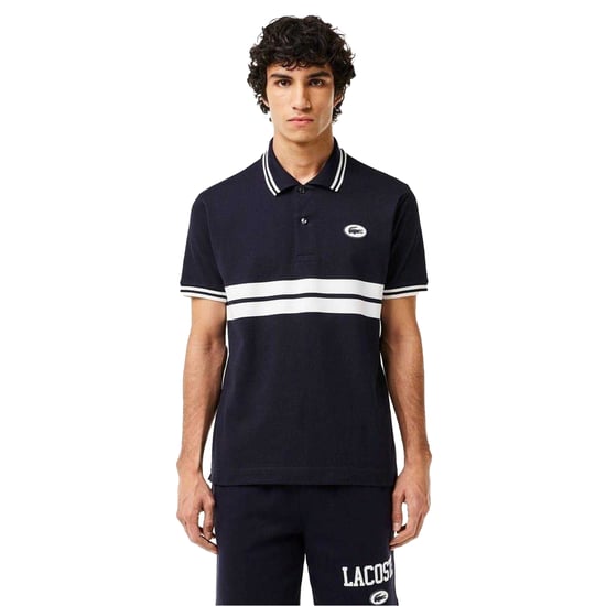 Lacoste - Poloshirt für Herren, Premium-Baumwolle (Schwarz) - Image 1