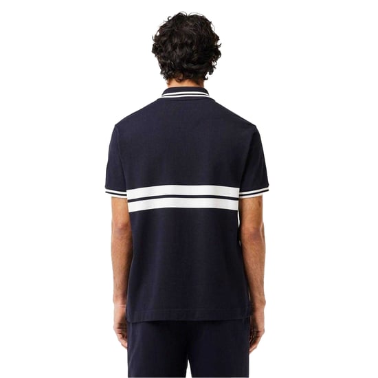 Lacoste - Poloshirt für Herren, Premium-Baumwolle (Schwarz) - Image 3