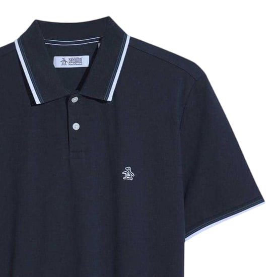Original Penguin - Poloshirt für Herren, Regulär, kurzärmlig (Dunkel Saphirblau) - Image 2