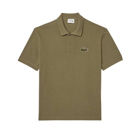 Lacoste - "L.12.12" Poloshirt für Herren, lose Passform (Khakigrün) - Image 2