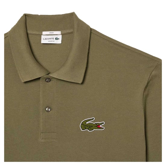Lacoste - "L.12.12" Poloshirt für Herren, lose Passform (Khakigrün) - Image 3