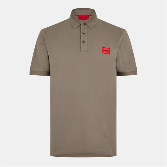 Hugo - "Deruso" Poloshirt für Herren (Mittelgrau) - Image 1