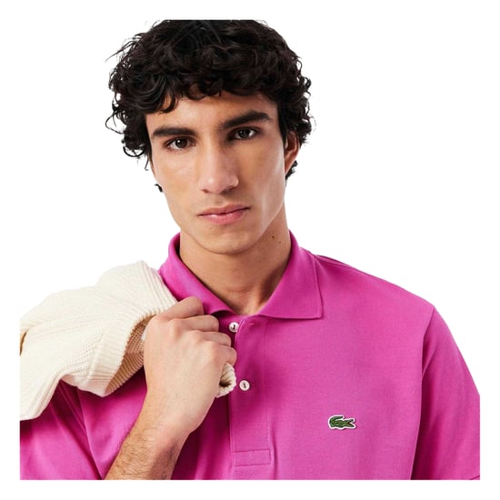 Lacoste - "L.12.12 Original" Poloshirt für Herren (Pink) - Image 4