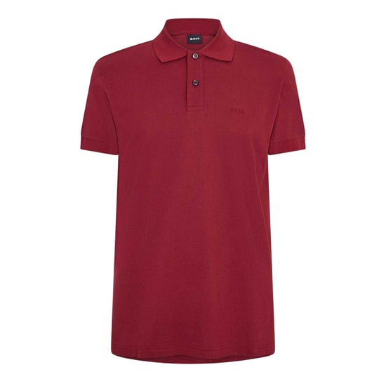 Boss - "Firenze" Poloshirt für Herren, Baumwolle (Dunkelrot) - Image 1