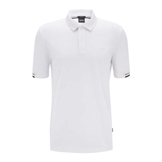 Boss - "Parlay 147" Poloshirt für Herren (Weiß) - Image 2