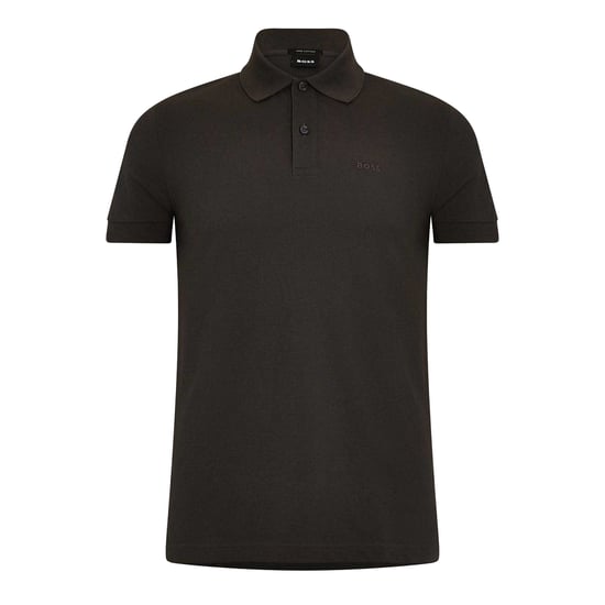 Boss - "Firenze" Poloshirt für Herren, Baumwolle (Dunkelgrau) - Image 1