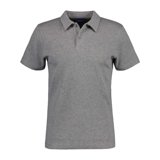 Gant - Poloshirt für Herren, kurzärmlig (Grau) - Image 1