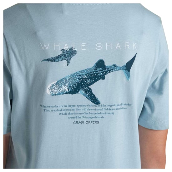 Craghoppers - "Ellis" T-Shirt für Kinder (Himmelblau) - Image 3