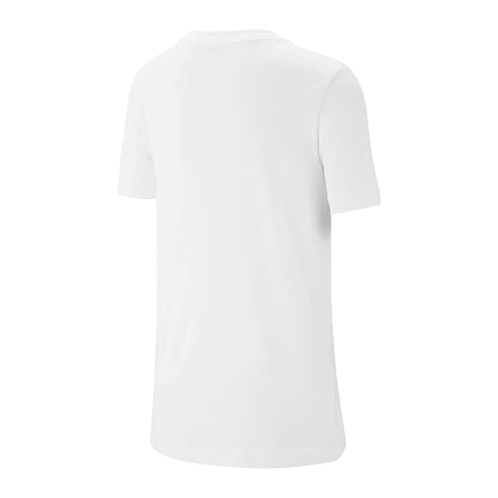 Nike - "Sportswear" T-Shirt für Kinder, Baumwolle (Weiß/Schwarz/Rot) - Image 3
